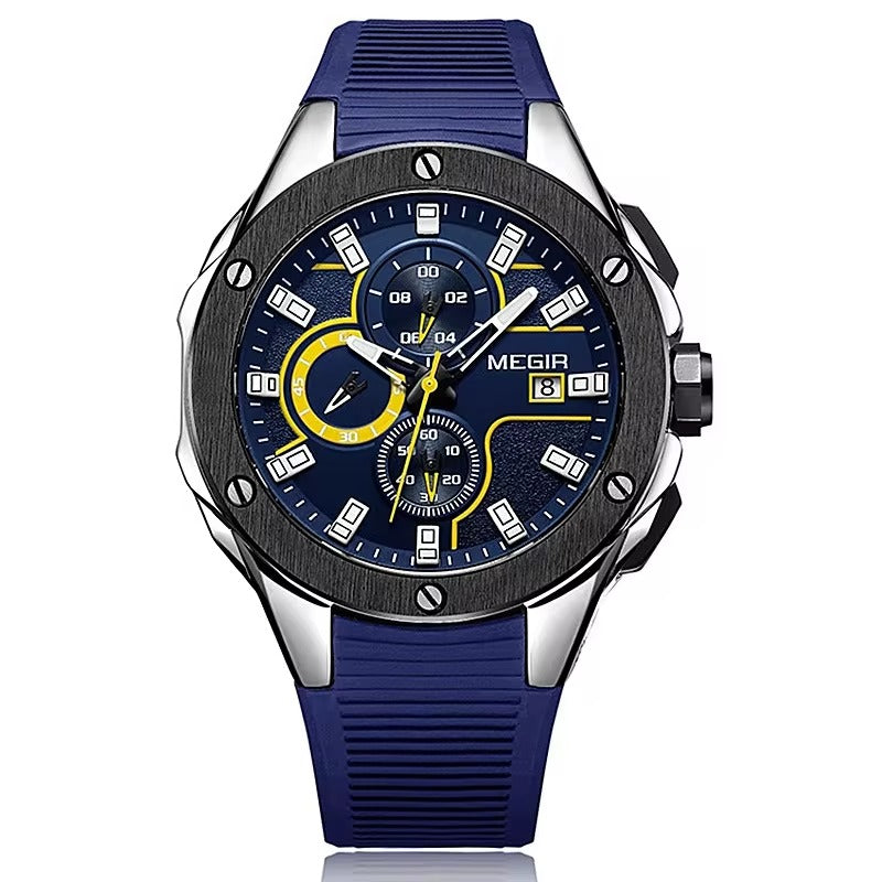Bold Luxury Sport Watch – Big Dial, Strong Presence